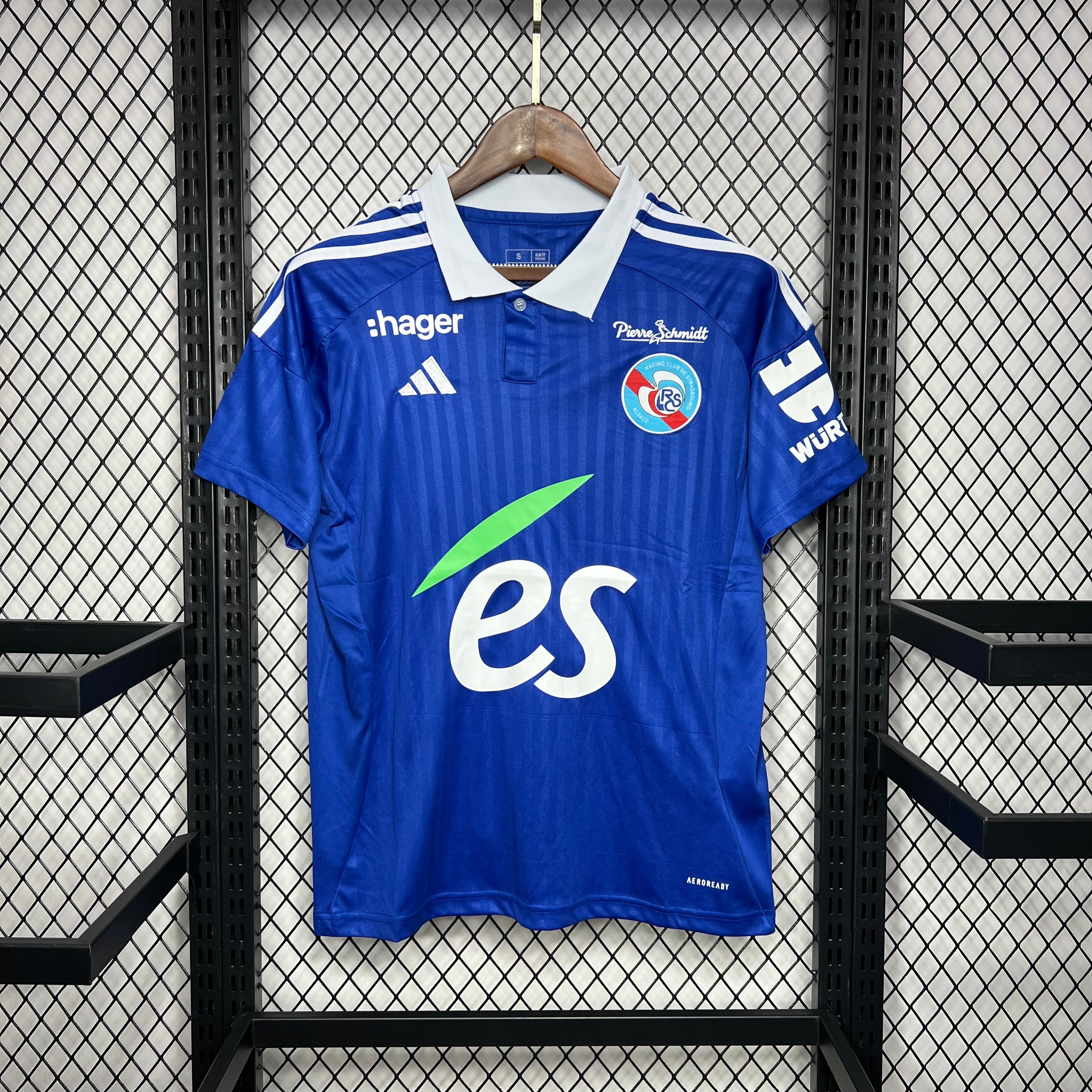 RC Strasbourg Alsace 2024-25 Home Jersey S-XXL