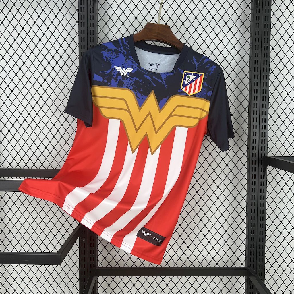 Atletico Madrid 2025-26 Fantasyt Wonder Woman Football jersey S-XXL