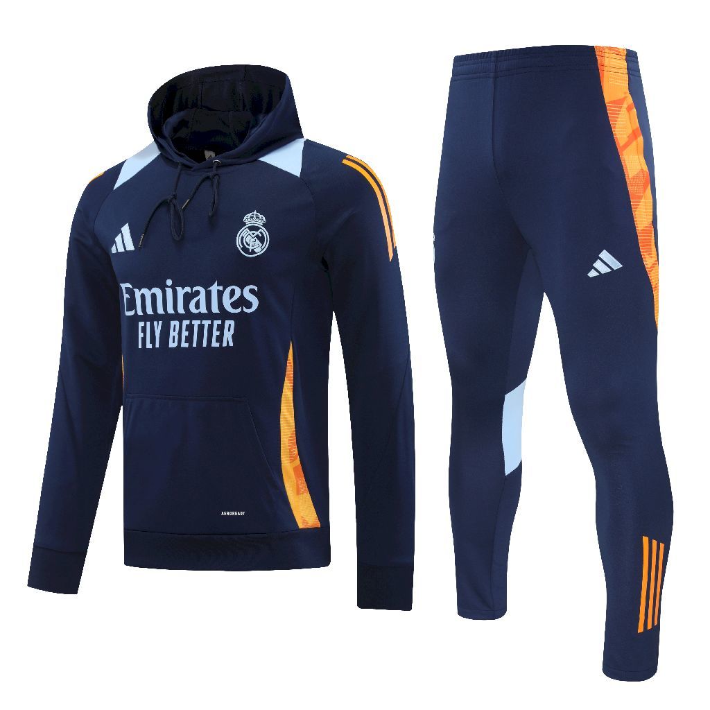 Real Madrid 2024-25 Hoodie+Pant S-XXL