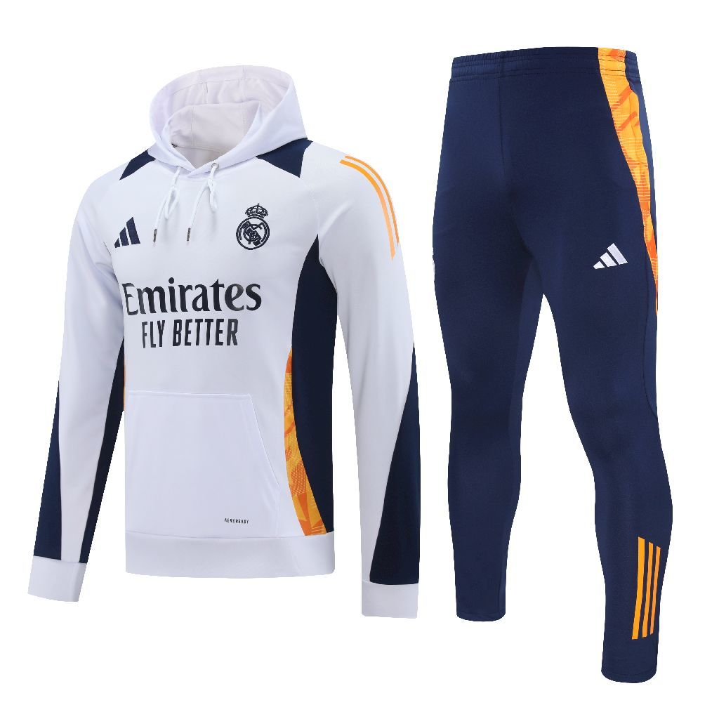 Real Madrid 2024-25 Hoodie+Pant S-XXL