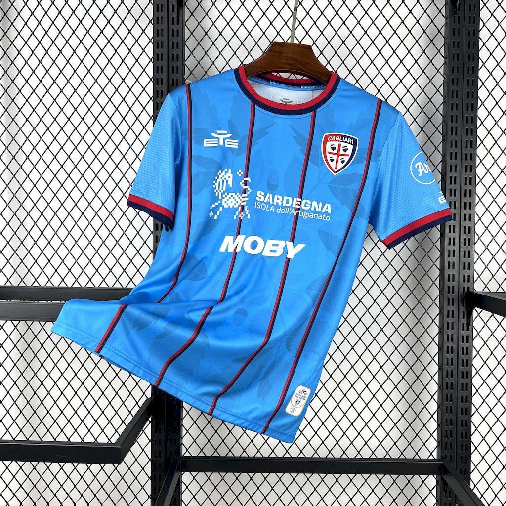 Cagliari Calcio 2025-26 Third Jersey S-XXL