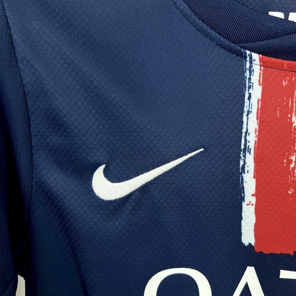 PSG 24-25 Home Kids Kit with stars S-XXL