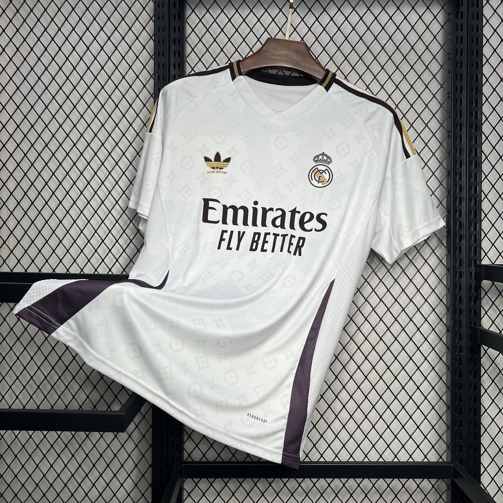 Real Madrid 2024-25 LV co-branded edition Jersey S-XXXXL S-XXL