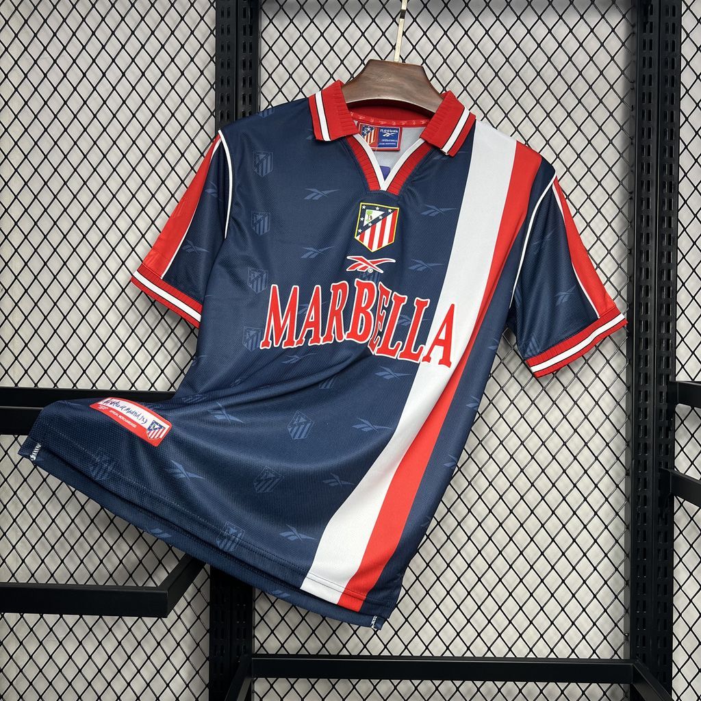 Atletico Madrid 1998-99 Away Retro Jersey S-XXL