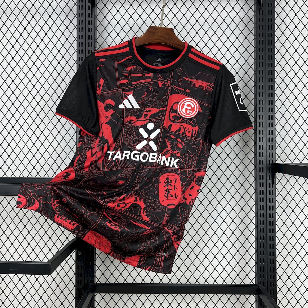 Fortuna Düsseldorf 2024-25 Special Edition Red Football Jersey S-XXL