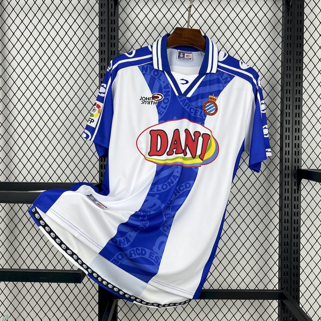 RCD Espanyol 99-00 Home Retro Jersey S-XXL