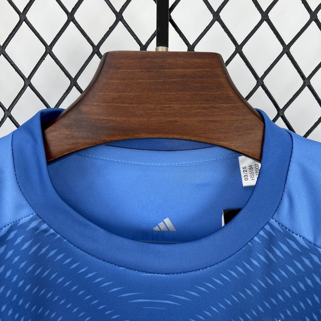 Bayern Munich 2025-26 Blue Goalkeeper Kids Kit S-XXL