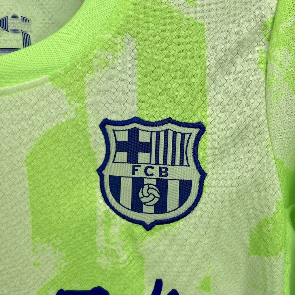 Barcelona 2024-25 Third Travis Scott Edition Kids Kit S-XXL