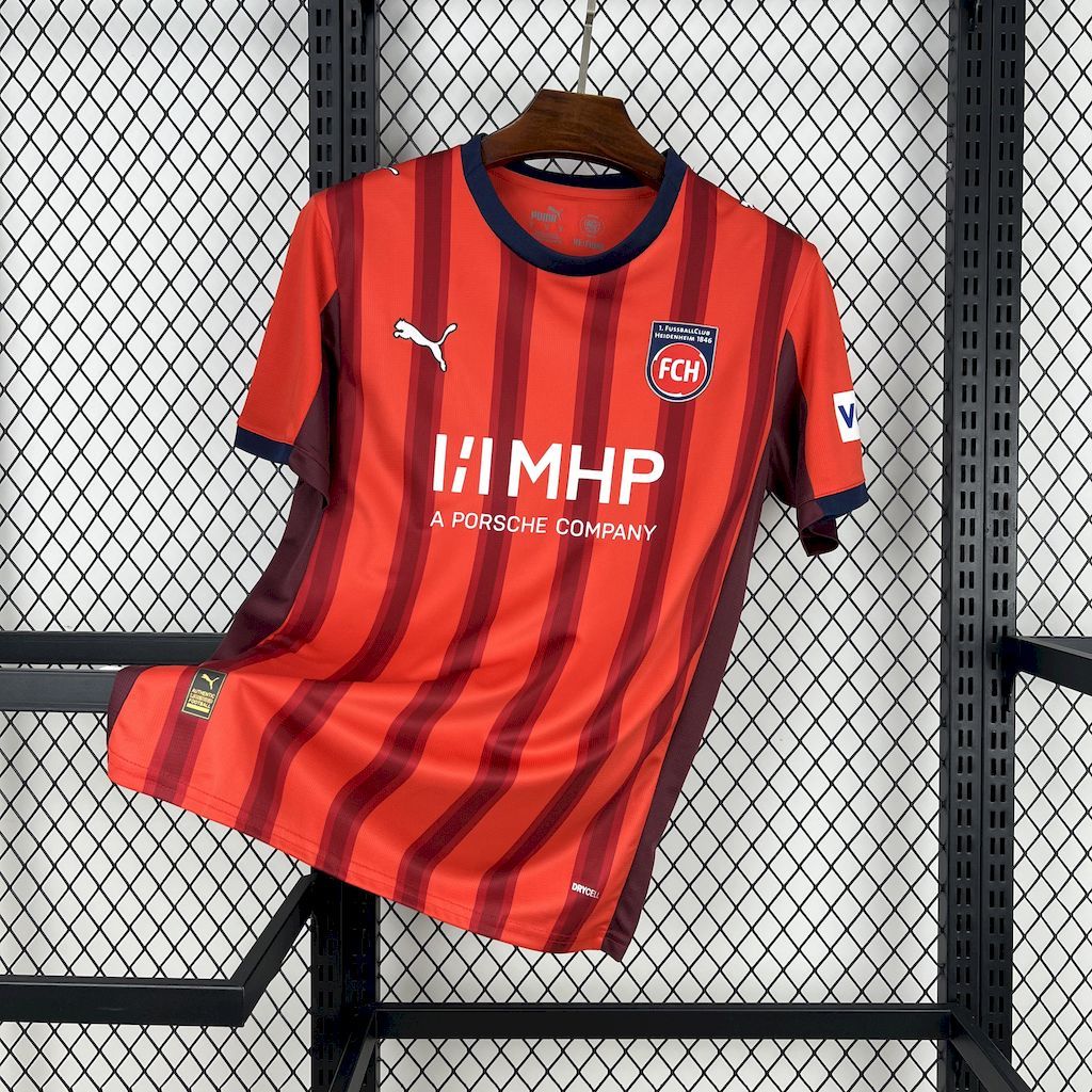 FC Heidenheim 2025-26 Home Football jersey S-XXL