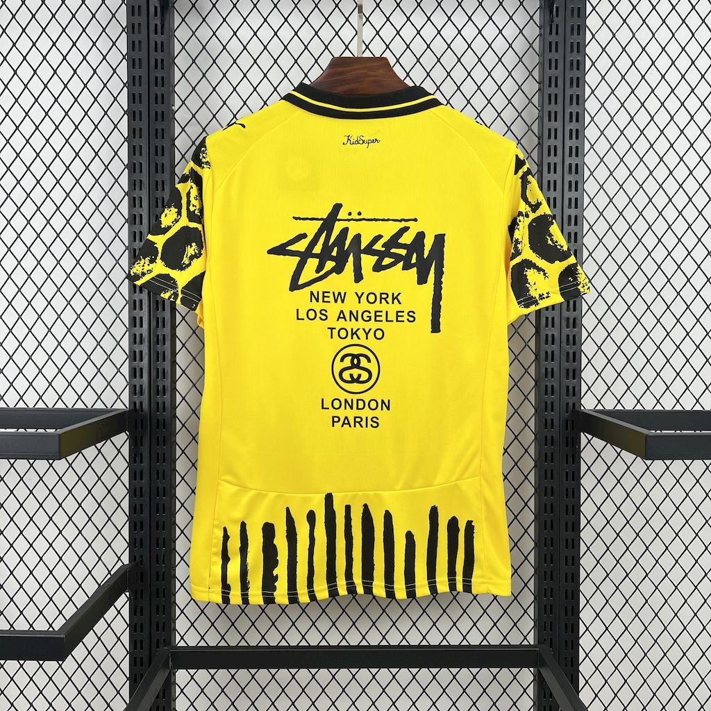 Borussia Dortmund 2025-26 Yellow Special Customized Jersey S-XXL