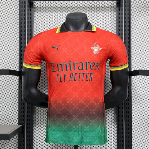 AC Milan 2025-26 Co-Branded Edition Jersey Player Version S-XXL