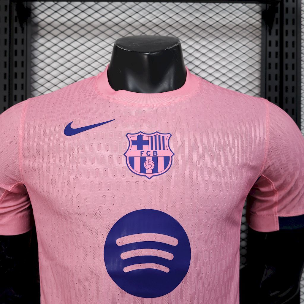 Barcelona 2025-26 Rose Pink Special Edition Jersey Player Version S-XXL