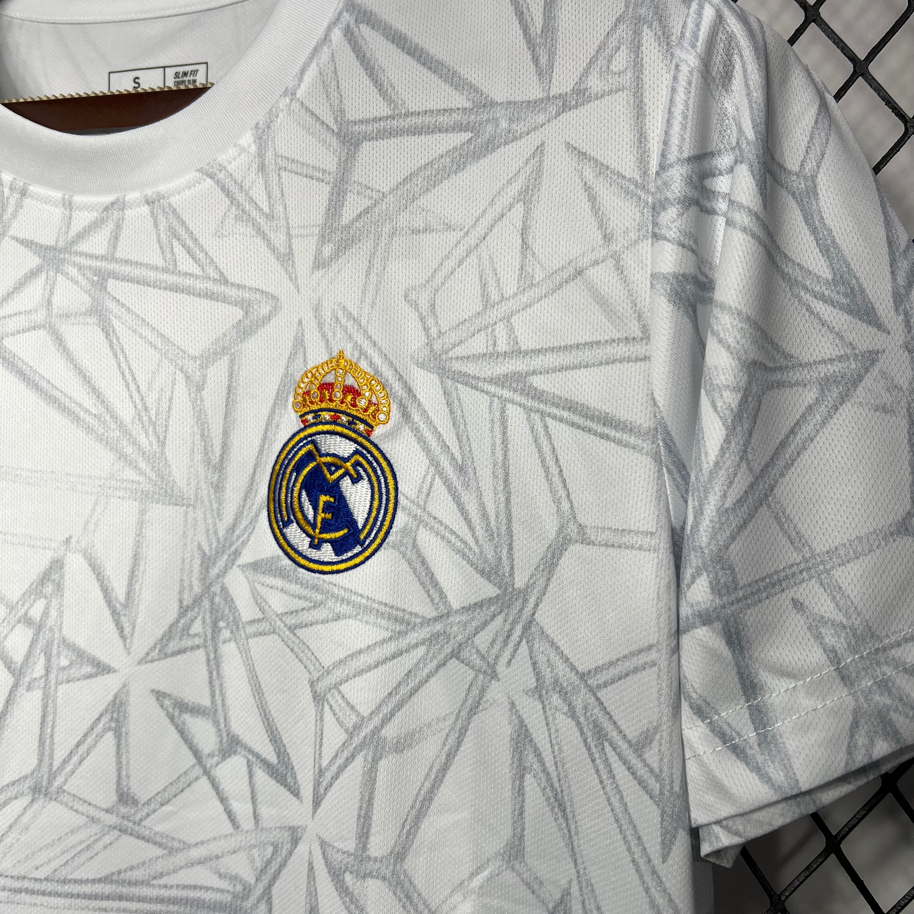 Real Madrid 2024-25 Pre-Match Training Jersey S-XXL