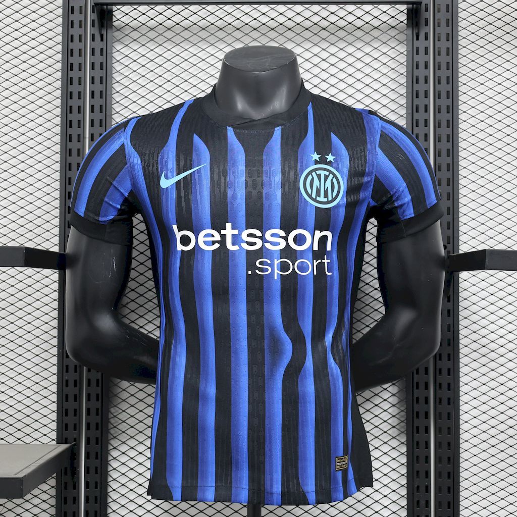 Inter Milan 2025-26 Home Jersey Player Version S-XXL