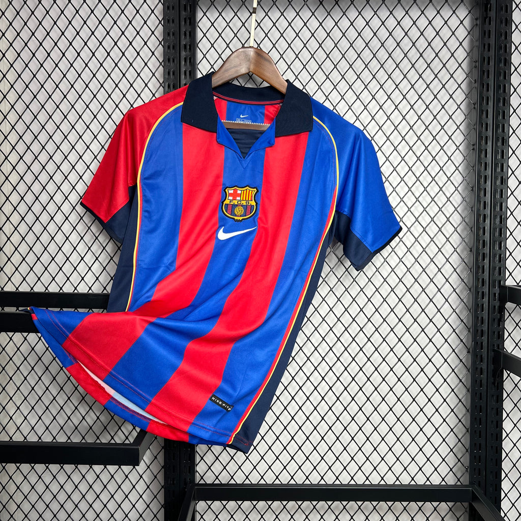 Barcelona 2001-02 Home Retro Jersey S-XXL
