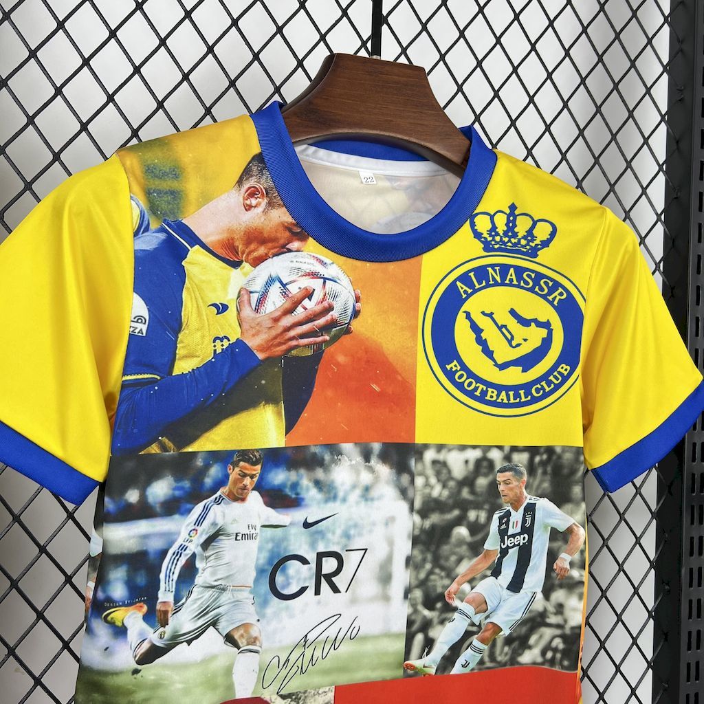 Cristiano Ronaldo 2025-26 all club mix Kids Kit S-XXL