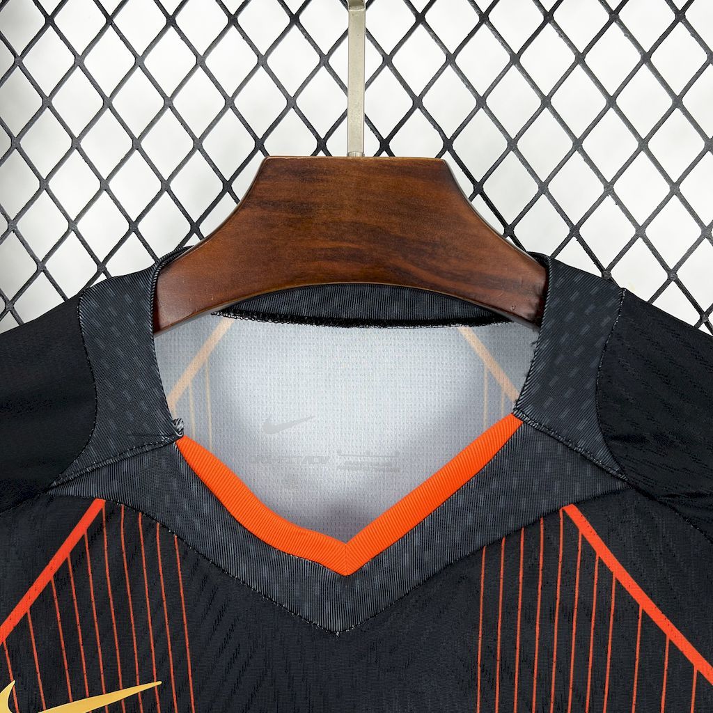 Barcelona 2025-26 black orange special edition Football jersey S-XXL
