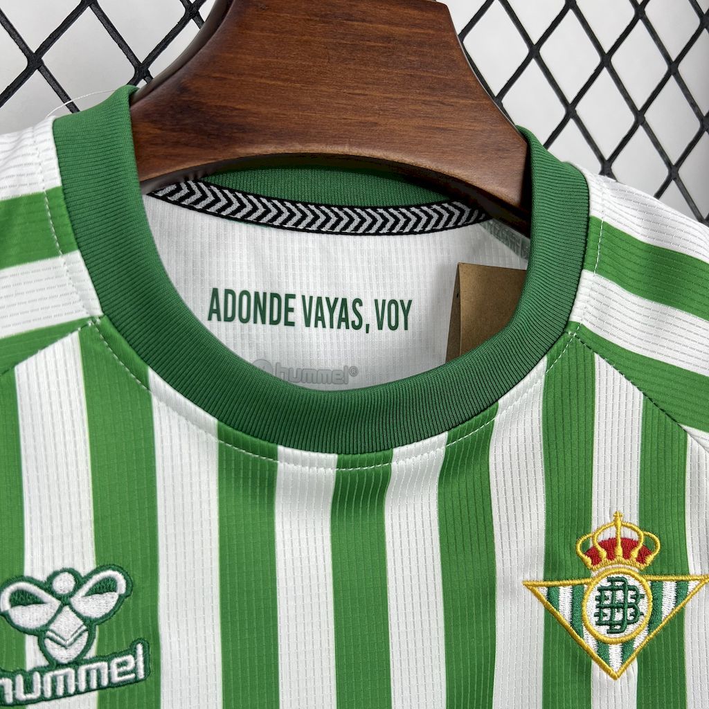 Real Betis 2025-26 League Final Special Edition Kids Kit S-XXL