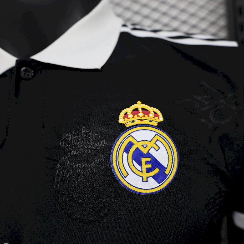 Real Madrid 2025-26 Black Special Edition Jersey Player Version S-XXL