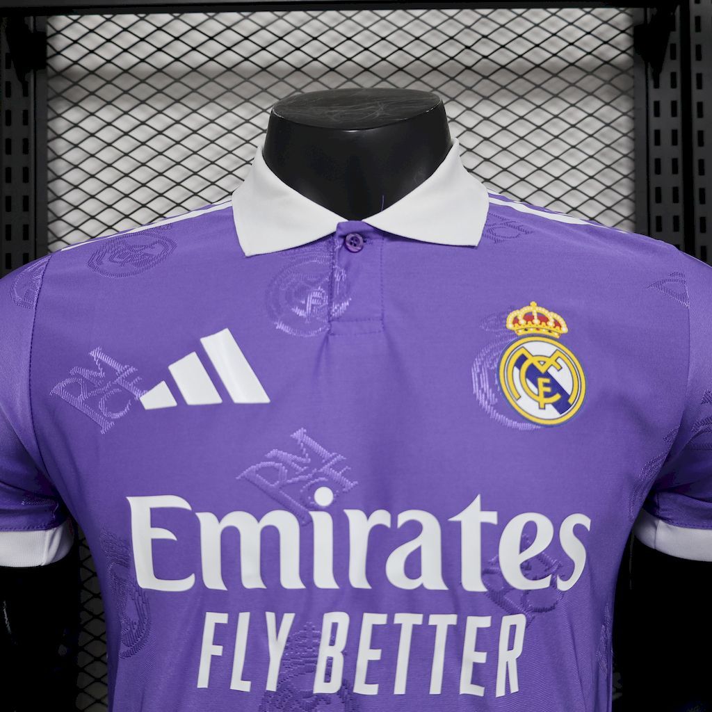 Real Madrid 2025-26 Light purple special edition Jersey Player Versio S-XXL
