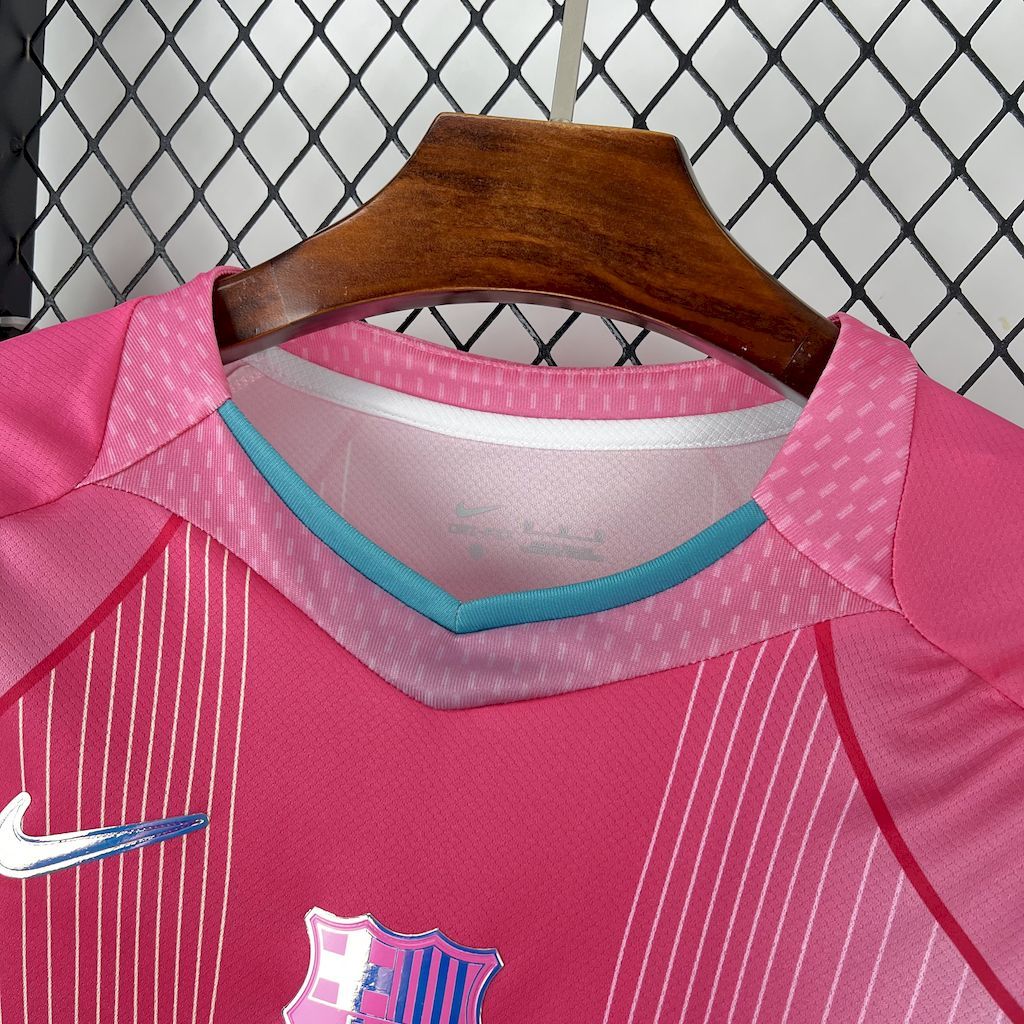 Barcelona 2025-26 pink special edition Football jersey S-XXL