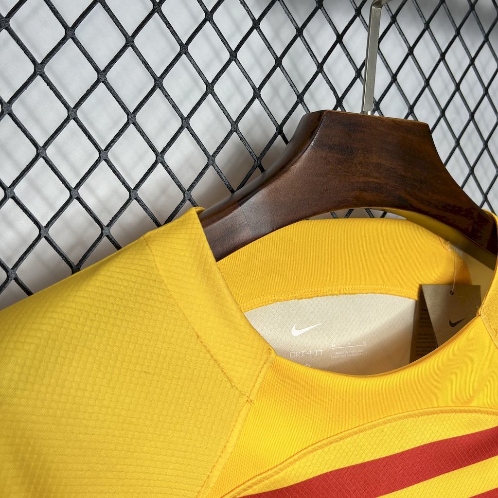 Barcelona 2024-25 Yellow Jersey S-XXXXL S-XXL