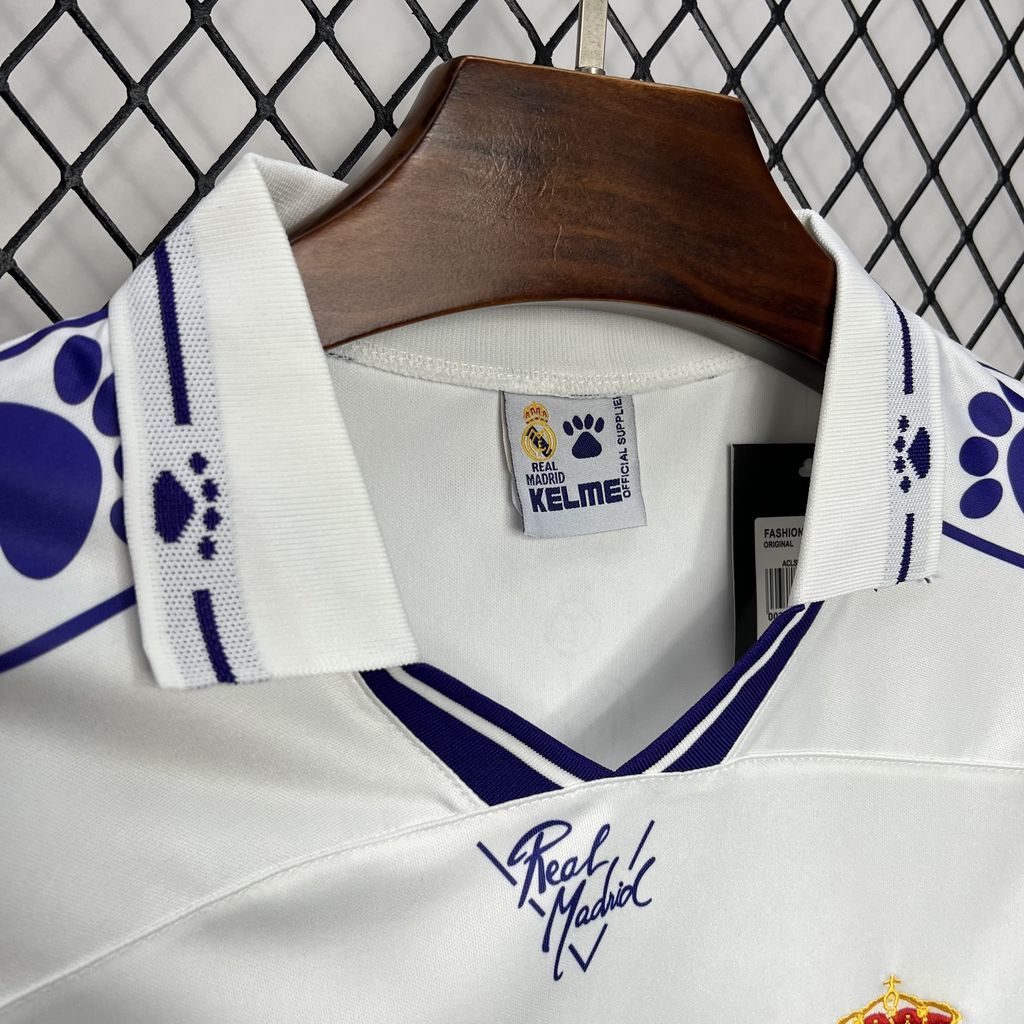 Real Madrid 1994-96 Home Retro Jersey S-XXL