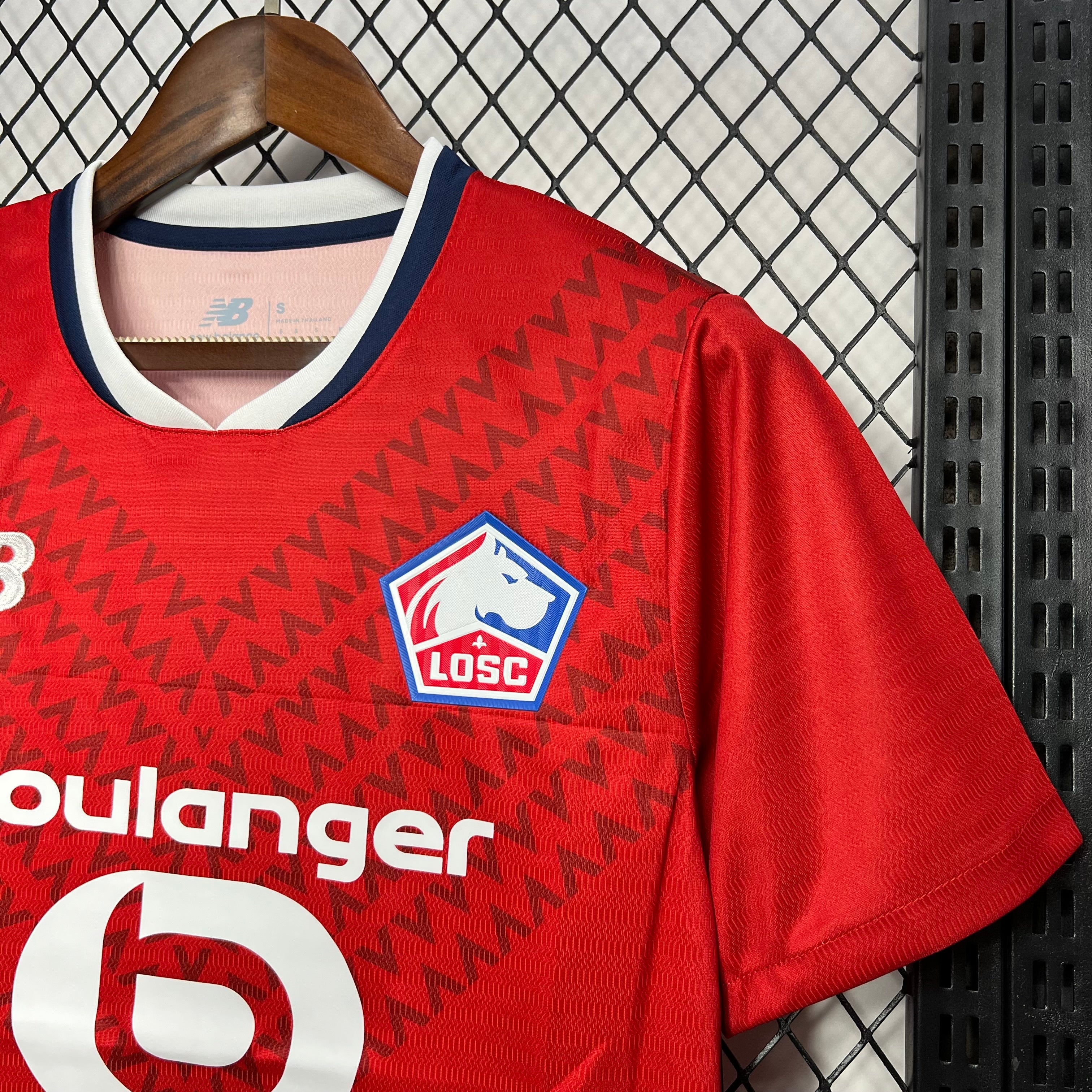 Lille OSC 2024-25 Home Jersey S-XXL