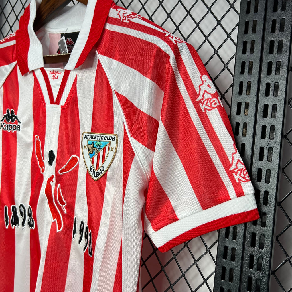 Athletic Bilbao 1997-98 Home Retro Jersey S-XXL