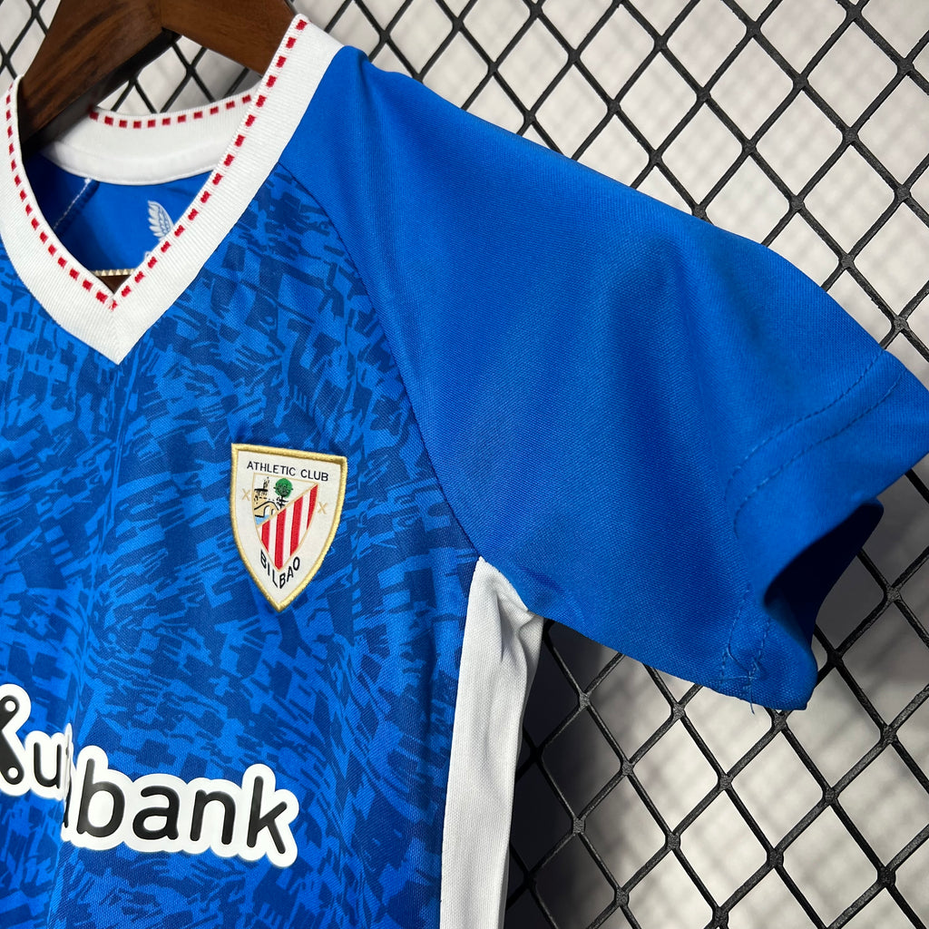 Athletic Bilbao 2024-25 Away Kids Kit S-XXL