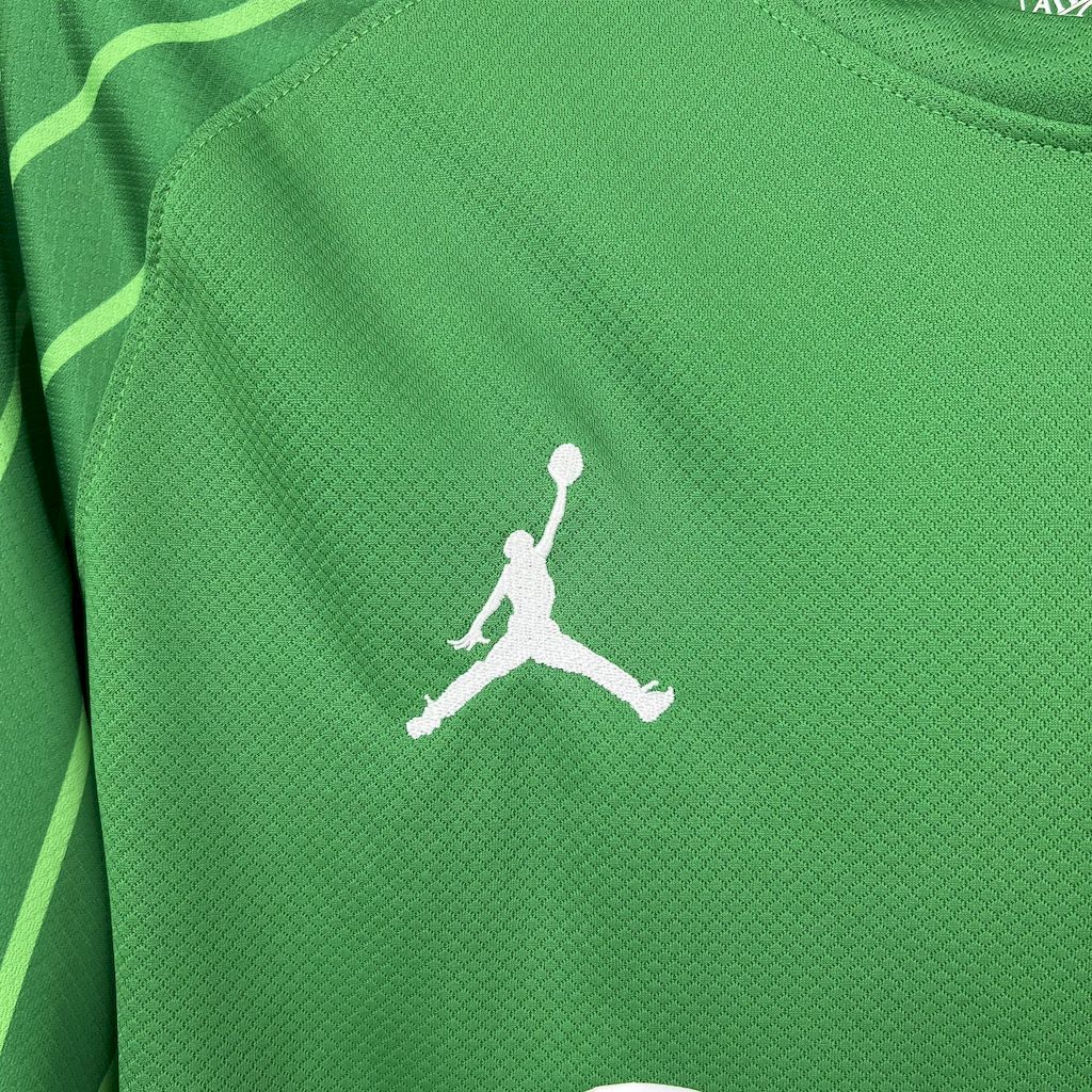 PSG 25-26 Green goalkeeper Long Sleeves Football jersey S-XXL