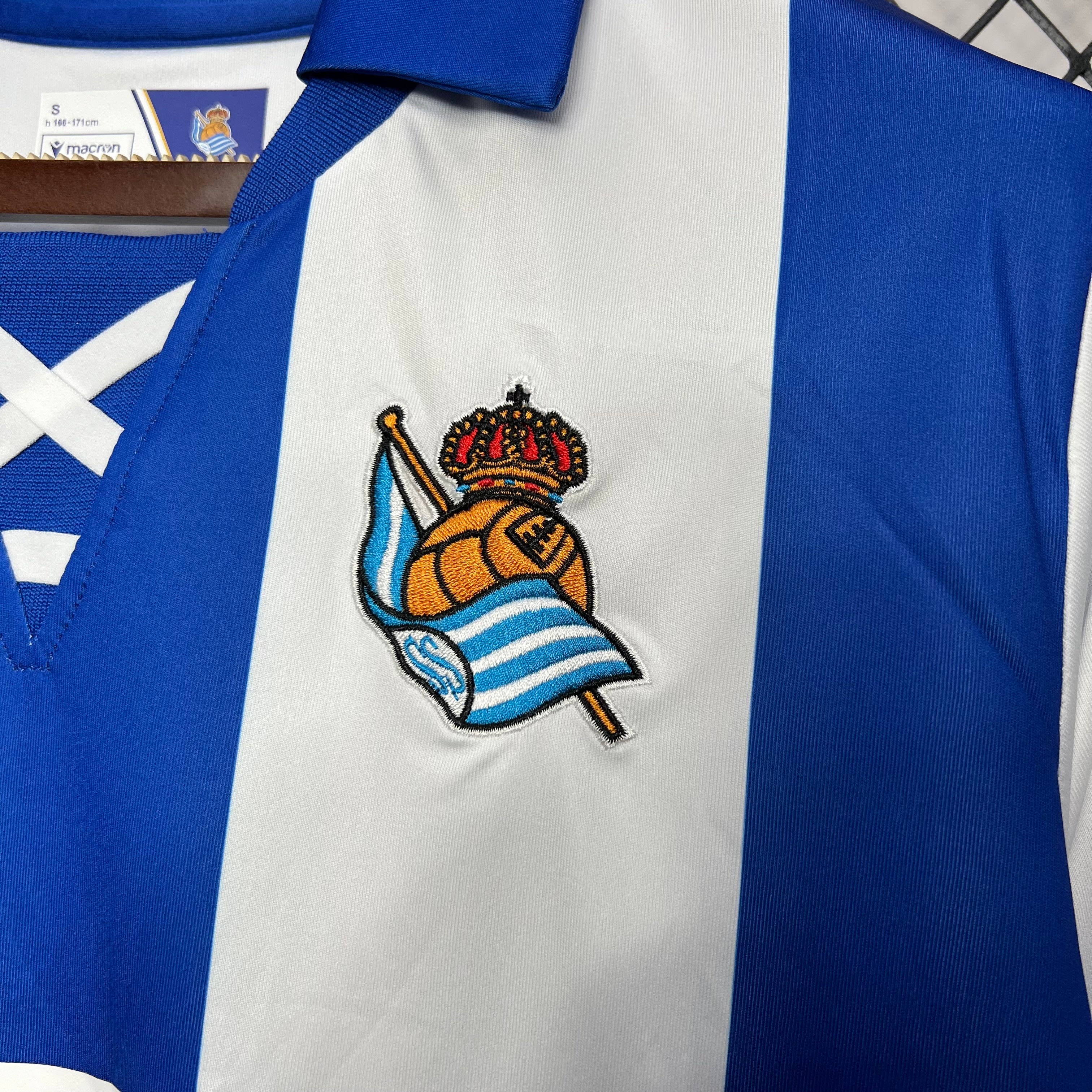 Real Sociedad 2024-25 Home Jersey S-XXL