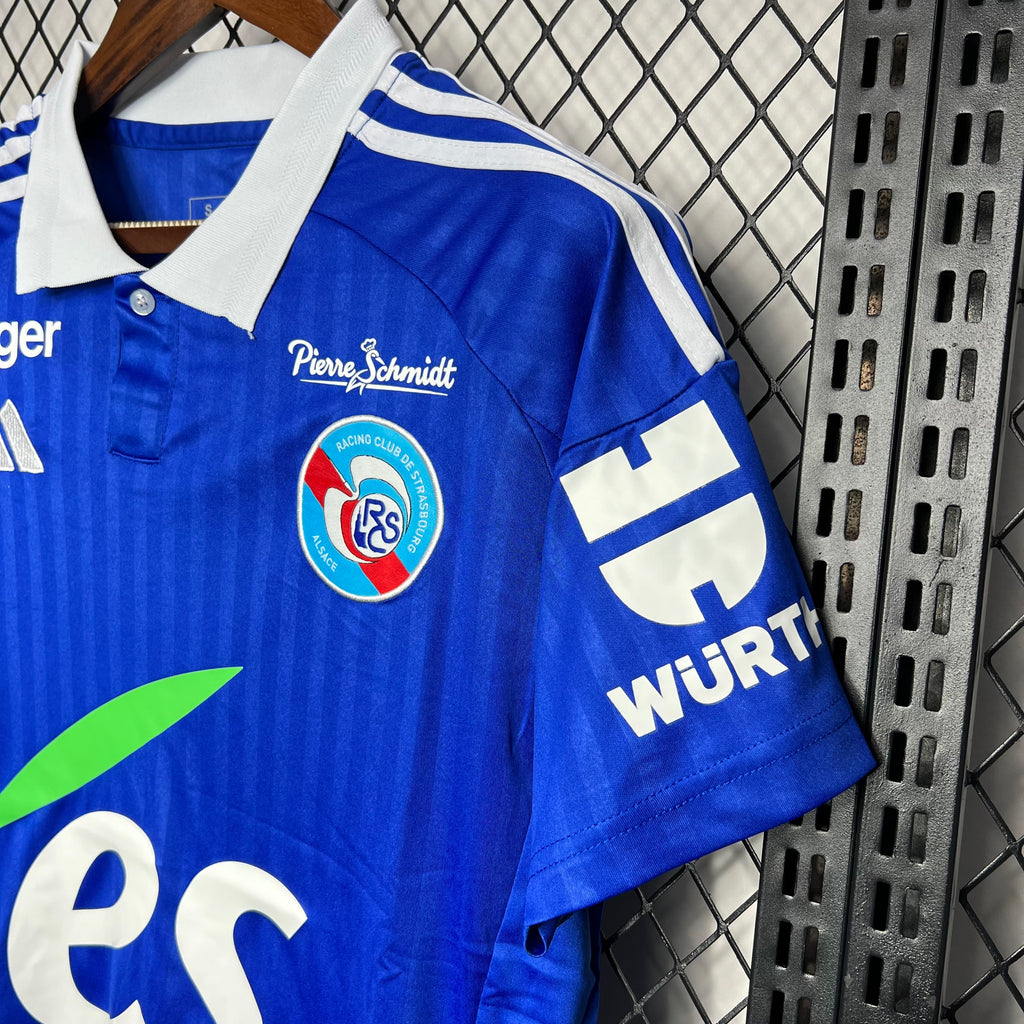 RC Strasbourg Alsace 2024-25 Home Jersey S-XXL