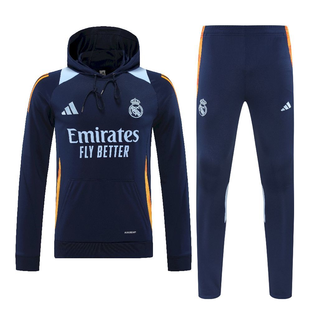 Real Madrid 2024-25 Hoodie+Pant S-XXL