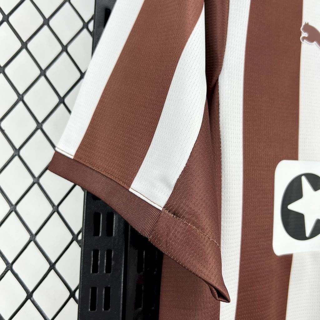 FC St. Pauli 2025-26 Home Football Jersey S-XXL