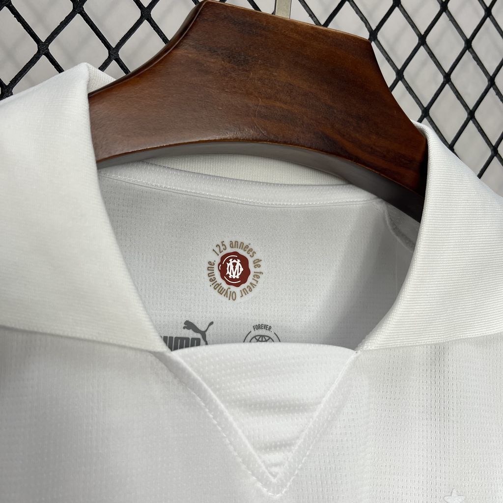Olympique de Marseille 125th Anniversary white Jersey S-XXL S-XXL