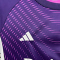 Real Madrid 2025-26 Purple goalkeeper Kids Kit S-XXL