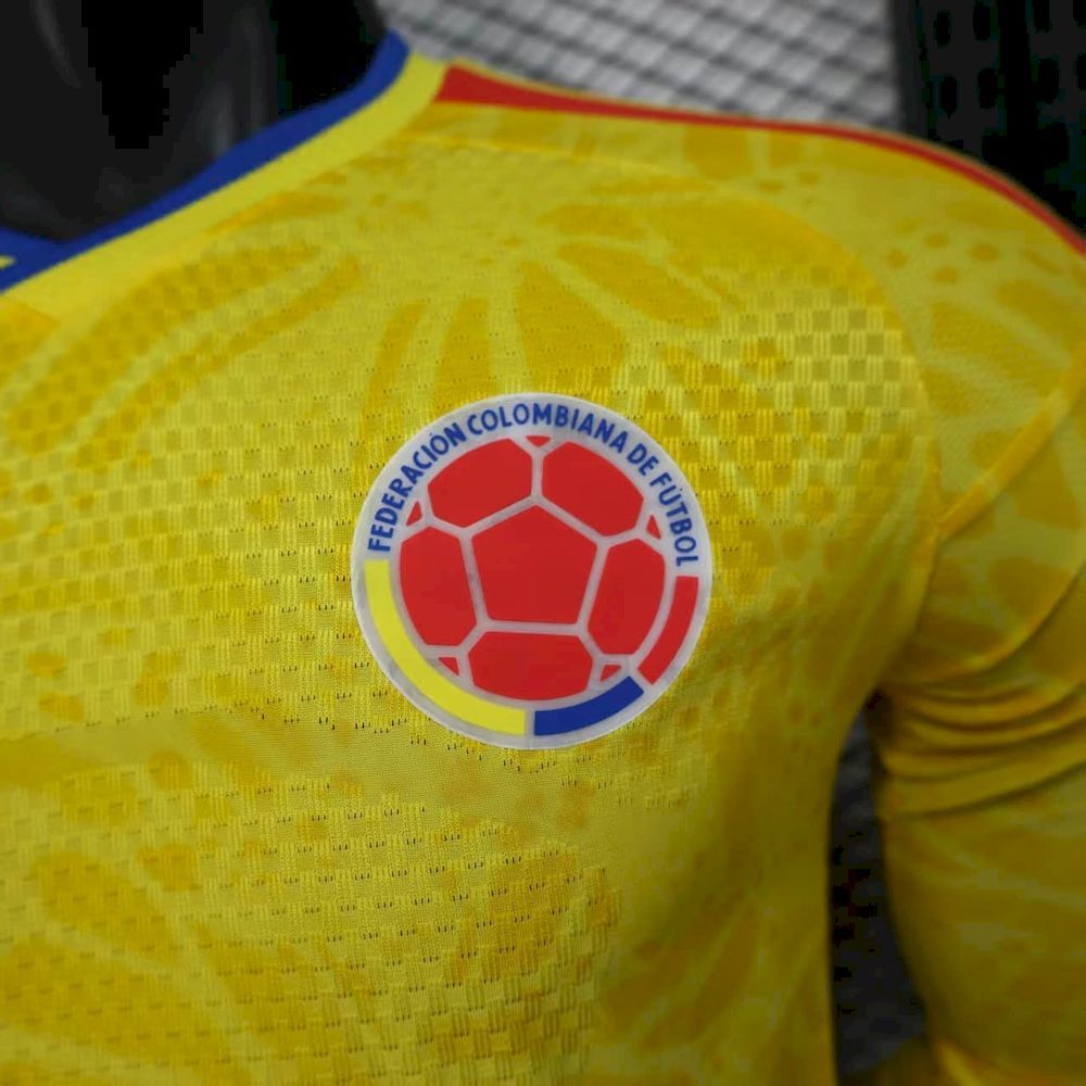 Colombia 2026 - World Cup Home Long Sleeve (Player Version)
