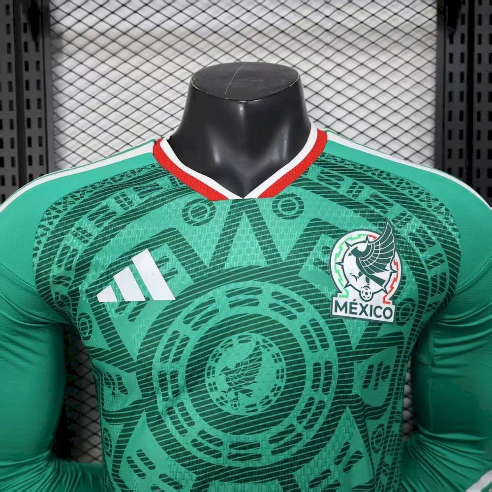 Mexico 2026 - World Cup Home Long Sleeve (Player Version)