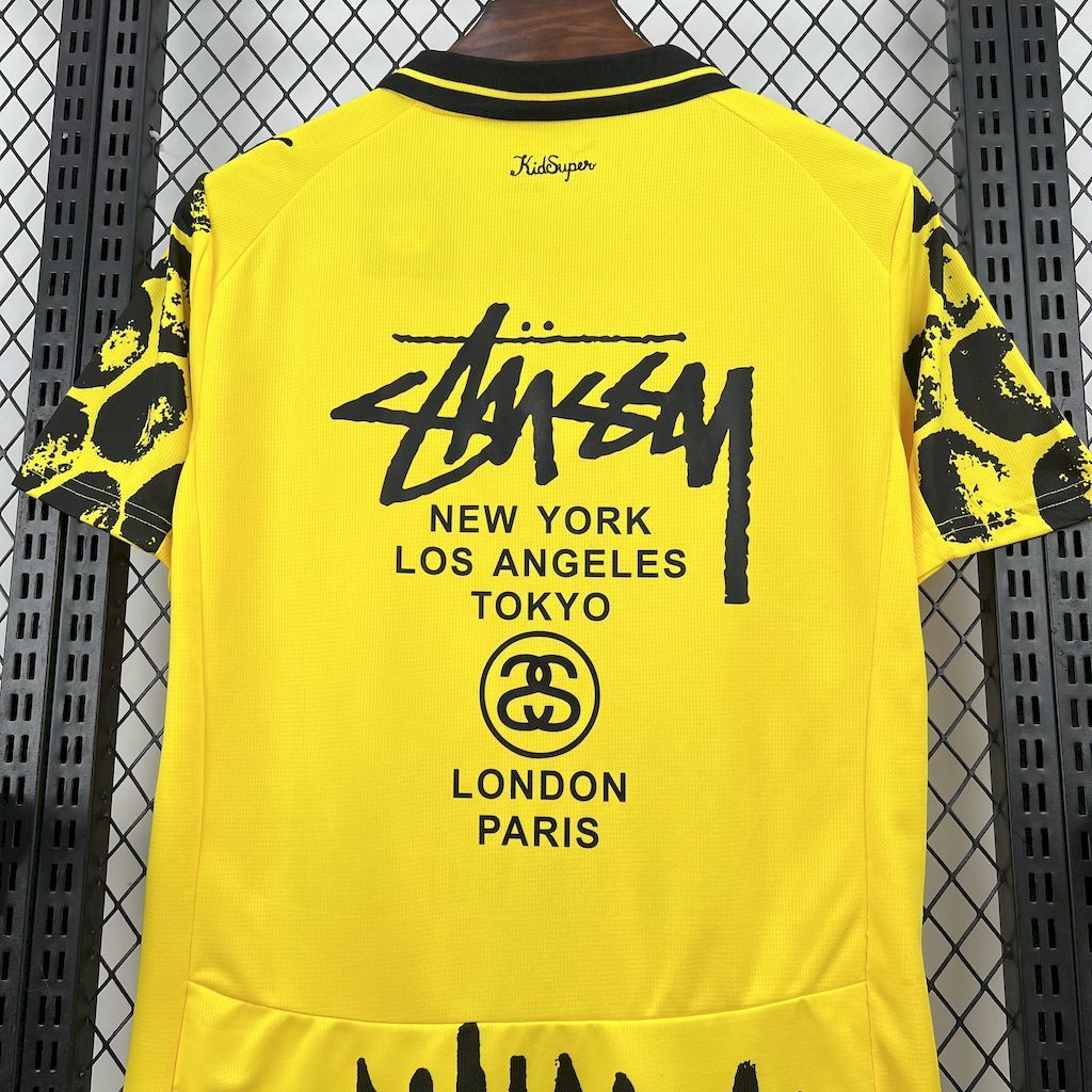 Borussia Dortmund 2025-26 Yellow Special Customized Jersey S-XXL