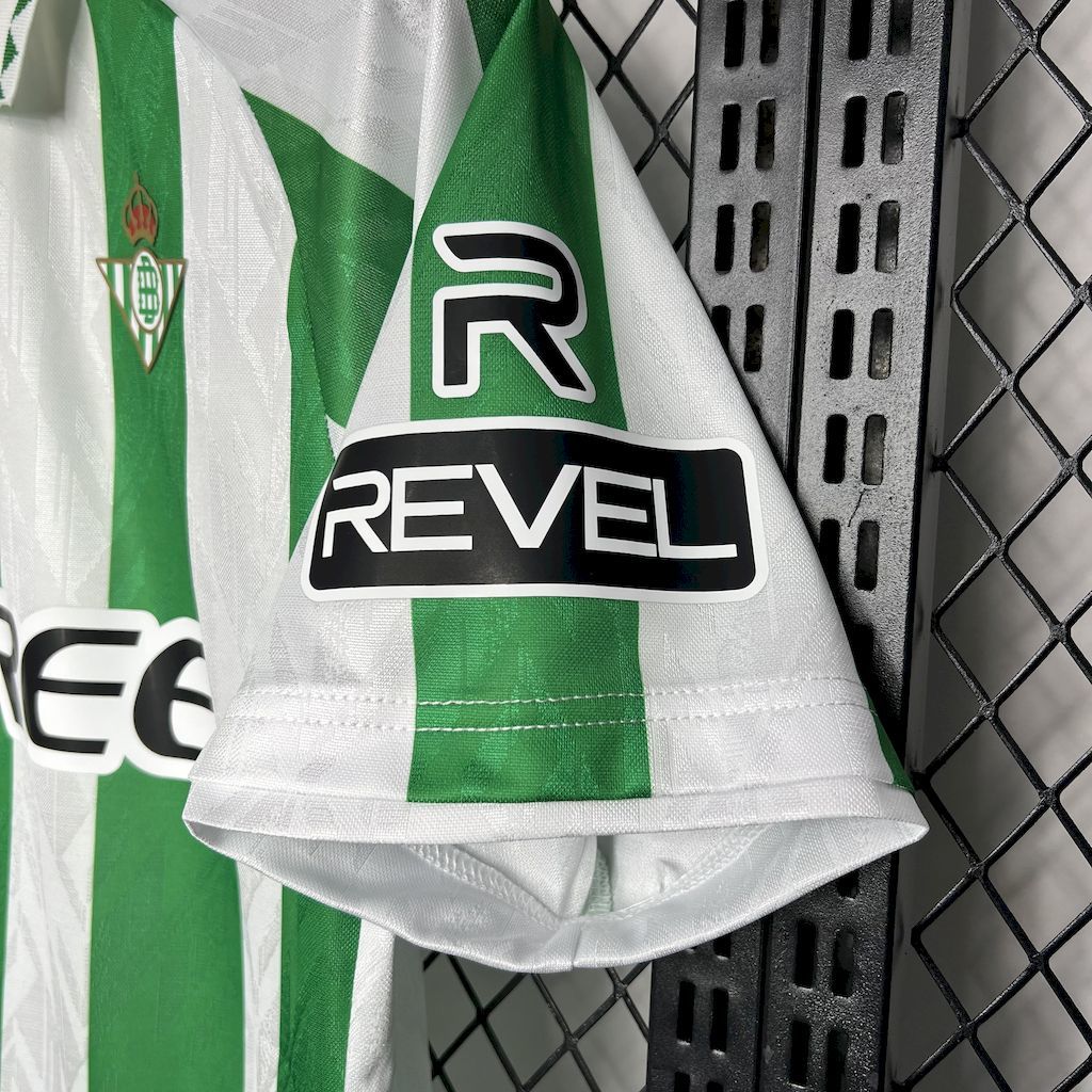 Real Betis 2024-25 With Sponsors+Patch Home Jersey S-XXL