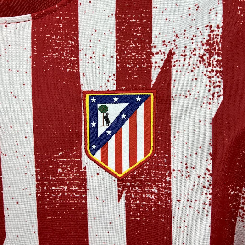 Atletico Madrid 2025-26 Pre-Match training Long Sleeves Football Jerse S-XXL