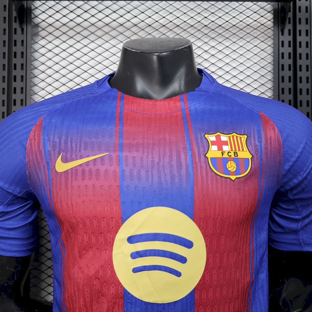 Barcelona 2025-26 Home Jersey Player Version S-XXL