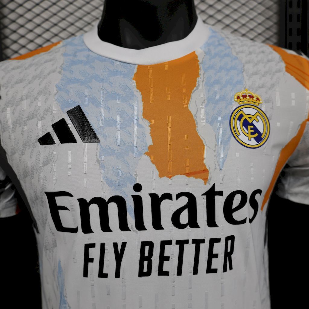 Real Madrid 2024-25 Pre-Match Jersey Player Version S-XXL