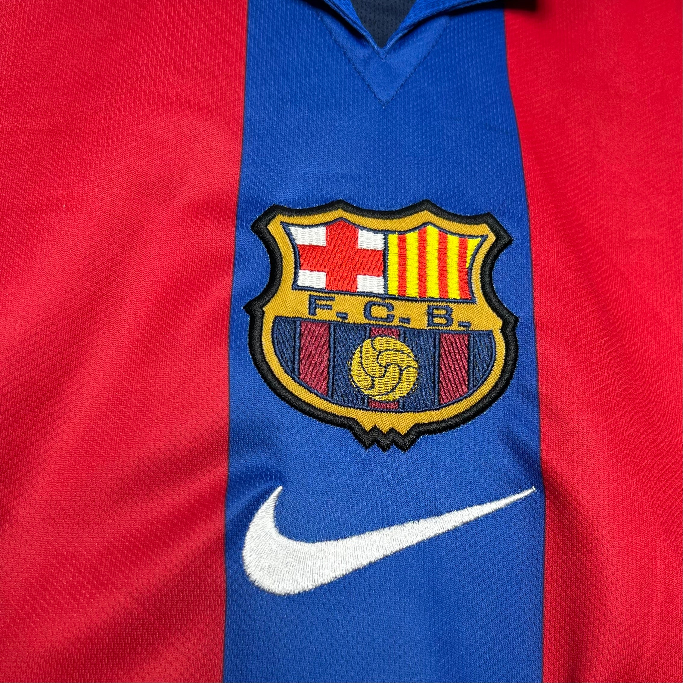 Barcelona 2001-02 Home Retro Jersey S-XXL