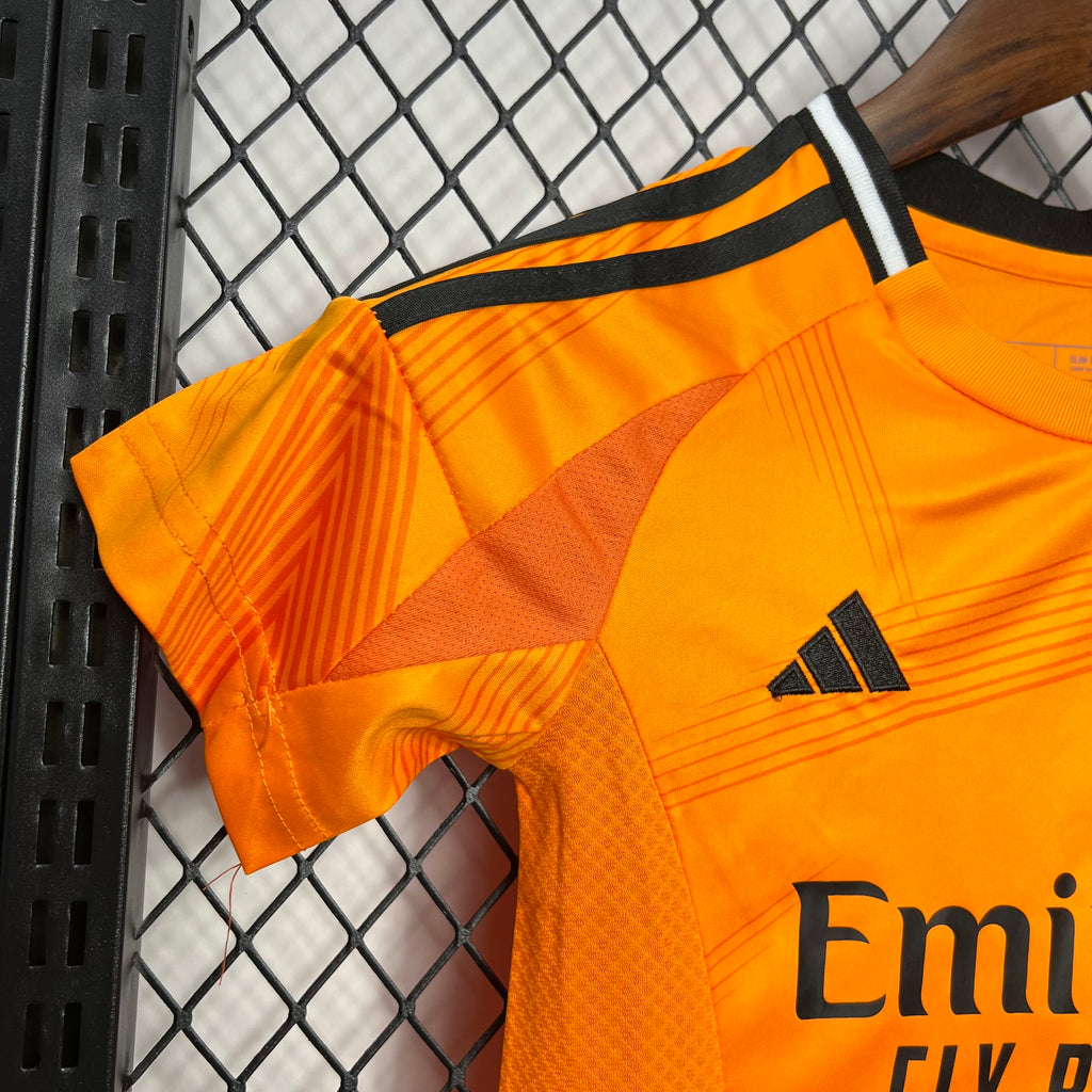 Real Madrid 2024-25 Away Kids Kit S-XXL