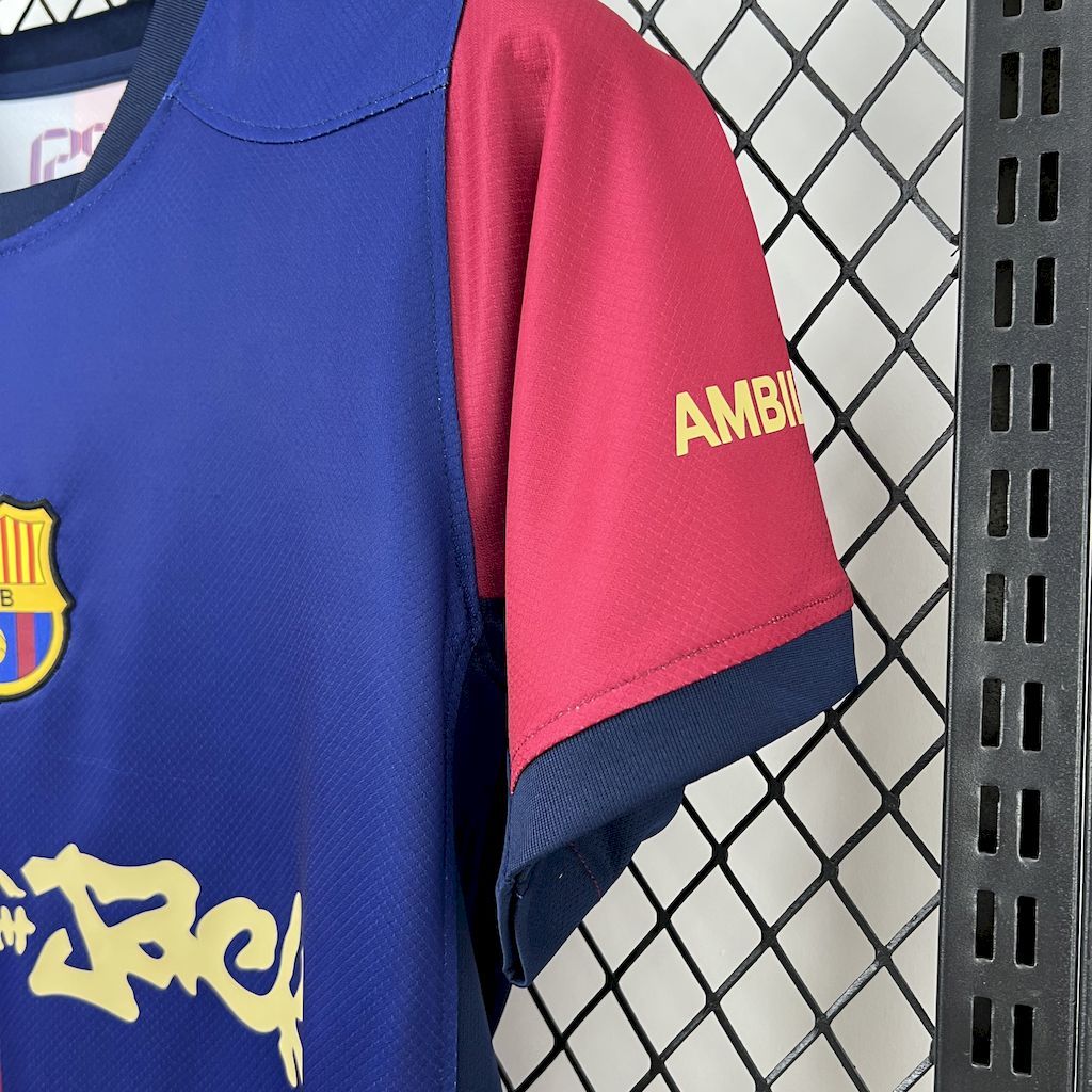 Barcelona 2024-25 Travis Scott Edition Football Jersey S-XXL