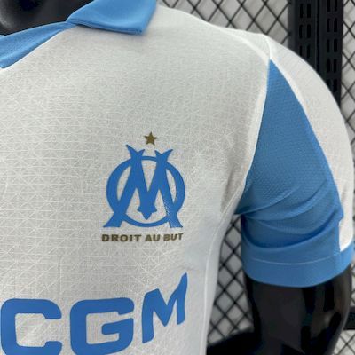 Olympique Marseille 2025-26 Home Jersey Player Version S-XXL