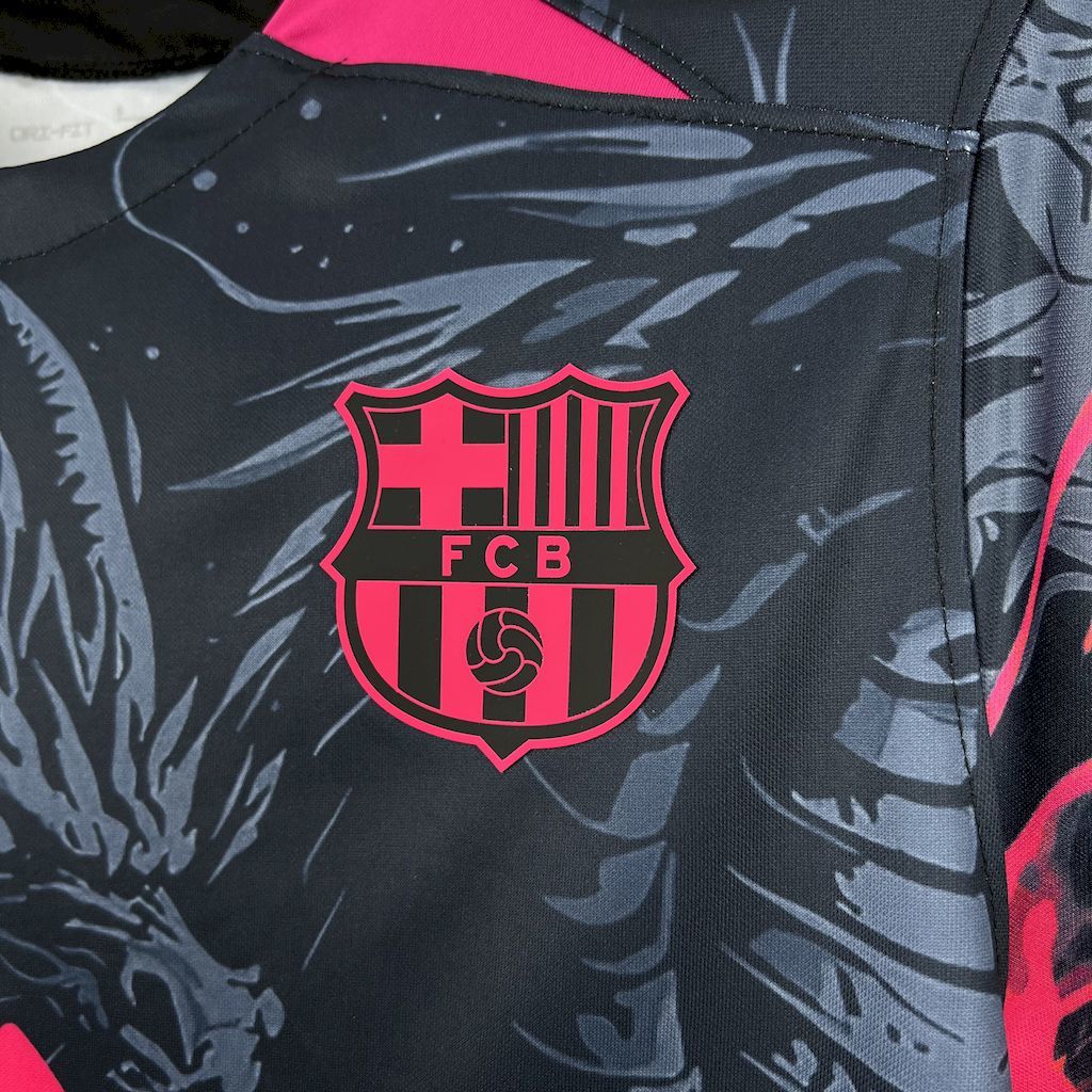 Barcelona 2025-26 Black and Red Special Football jersey S-XXL