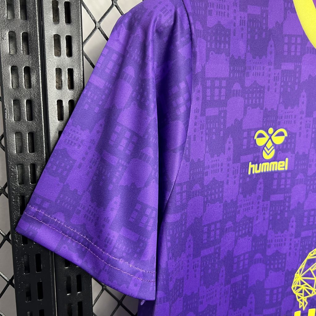 Malaga 2024-25 Purple pre-match training Jersey S-XXL S-XXL